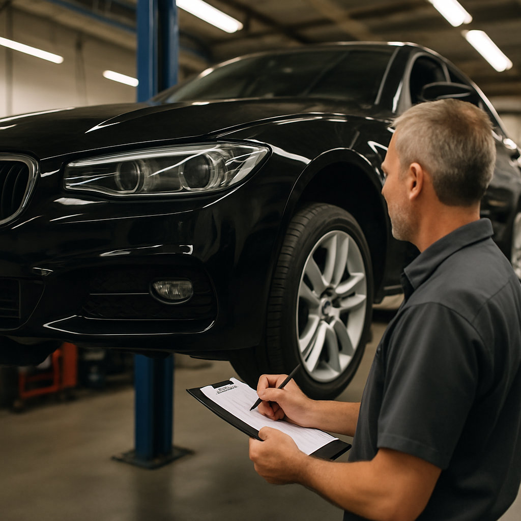 German Car Specialist Workspace